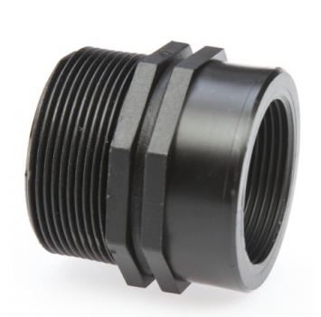 PP 1" x ½" Reduktion, lang AG/IG